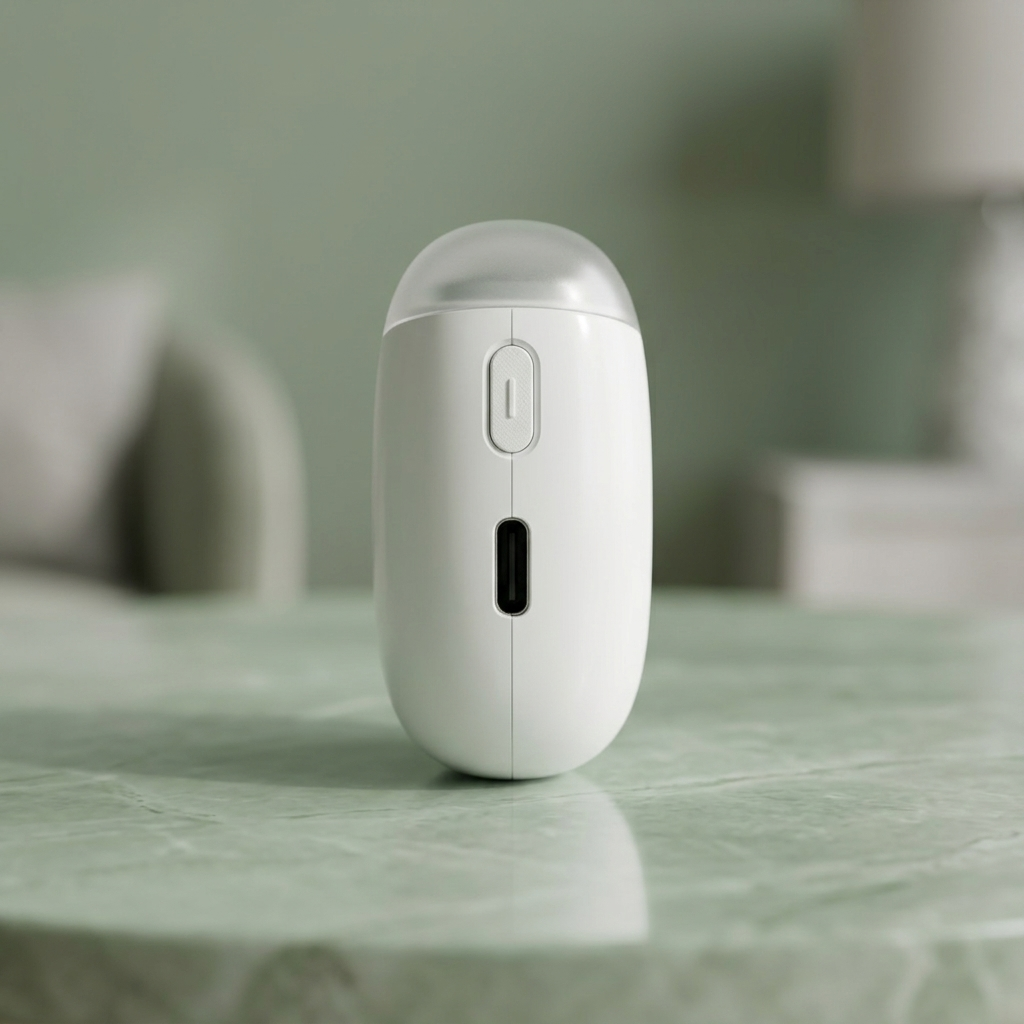 SeeMagic Pro™ elektrische nagelknipper – vooraanzicht onder een hoek